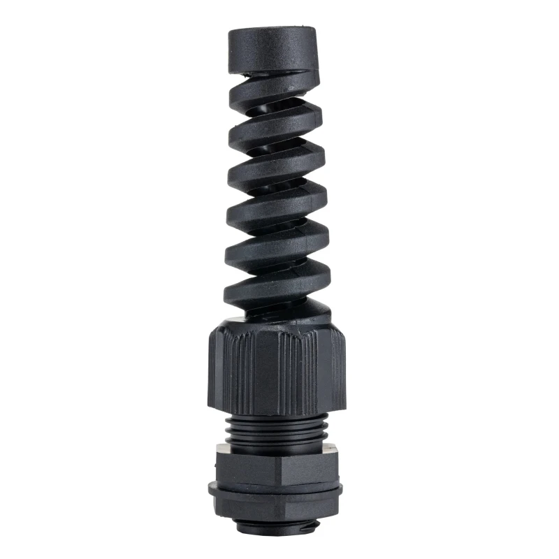 Alpha Wire FIT Wire Management Series Cable Gland, Black, Polyamide 6, M16 Thread, 5–10 mm Cable Diameter PMS16 BK080