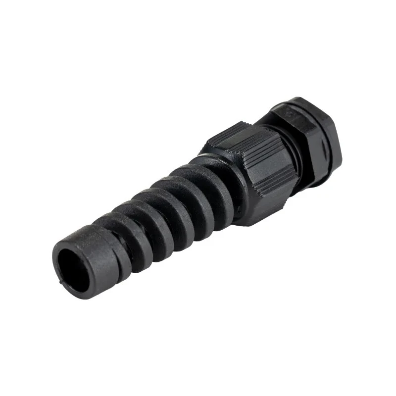 Alpha Wire FIT Wire Management Series Cable Gland, Black, Polyamide 6, M16 Thread, 5–10 mm Cable Diameter PMS16 BK080