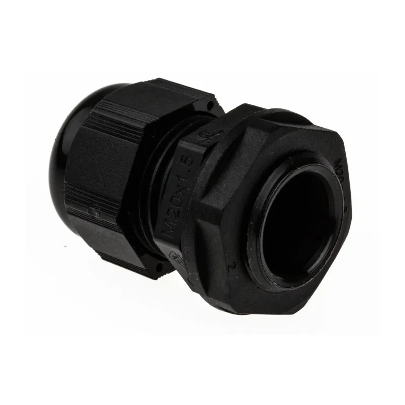 Alpha Wire FIT Wire Management Black Polyamide 6 Cable Gland M20, 6–12mm, IP66/IP68 PMC20 BK080