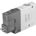 Festo Solenoid Pilot Valve, Electric, 1/4 in G Thread, 1500 L/min, Aluminium Body, CPE18-M1H-3GLS-1/4