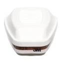 3M Respirator Filter Cartridge for Dust, Organic Vapour and Gas Protection 6091