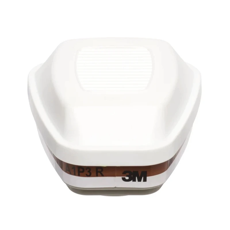 3M Respirator Filter Cartridge for Dust, Organic Vapour and Gas Protection 6091