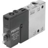 Festo Solenoid Pilot Valve, Electric, Metric Thread, Aluminium Body, 3/2 Valve Function, 3 Ports, 8 bar, CPE10-M1BH-3GL-M7
