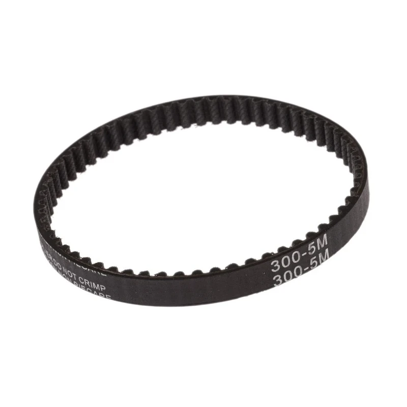 RS PRO HTD Timing Belt, 60 Teeth, 300 mm Length, 9 mm Width, Rubber, Fibreglass Cord, Pitch 5 mm 175-5197