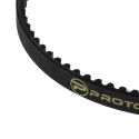 RS PRO Timing Belt, HTD Series, 75 Teeth, 375 mm Length, 9 mm Width, Fibreglass Cord, Rubber, Model 175-5205