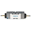 Festo Pneumatic Solenoid Valve 5/3 Closed Centre, Electric Actuation, G Thread, 1/8 in Port, 10 Bar, 1600 MFH-5/3G-1/4-B