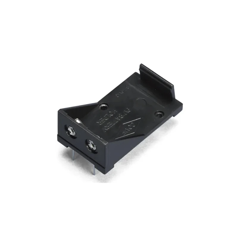 Takachi Electric Industrial Battery Holder Plug-In, Polypropylene, Snap-In Mount, 1 Cell, BH-9V-3P