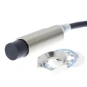 Omron Inductive Proximity Sensor Threaded Barrel M18 2-Wire E2E-NEXT 3V–30V DC 100mA IP67 Brass Body E2E-X20MD1L18-T 2M