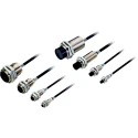 Omron Inductive Proximity Sensor Threaded Barrel M18 2-Wire 3V–30V DC 100mA IP67 E2EQ-X11D118-T 2M