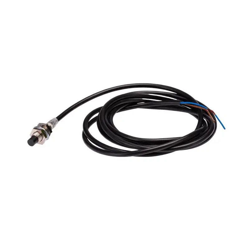 Omron Inductive Proximity Sensor Threaded Barrel M8, 2-Wire, Stainless Steel, 3-30V DC, 100mA, E2E-X6MD18-T 2M