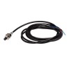 Omron Inductive Proximity Sensor Threaded Barrel M8, 2-Wire, Stainless Steel, 3-30V DC, 100mA, E2E-X6MD18-T 2M