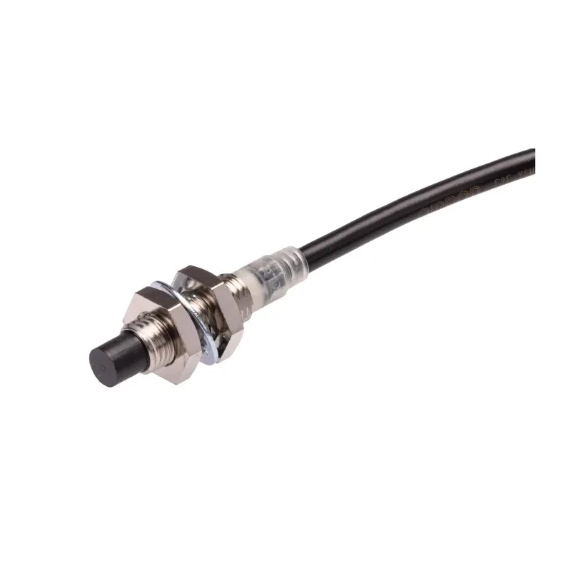 Omron Inductive Proximity Sensor Threaded Barrel M8, 2-Wire, Stainless Steel, 3-30V DC, 100mA, E2E-X6MD18-T 2M