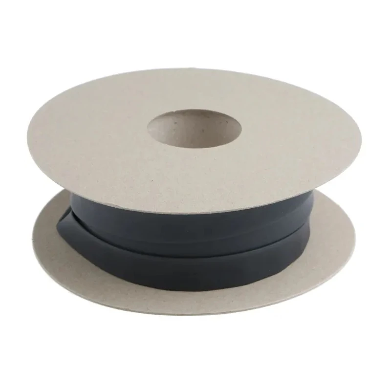 RS PRO Heat Shrink Tubing Black Polyolefin 9.5mm Sleeve Diameter x 12m Length 2:1 Ratio 666-903