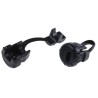 SES Sterling DM Black Polyamide 6 Cable Grommet 9.5 mm Hole, 3 - 4.5 mm Cable Diameter 1310032010