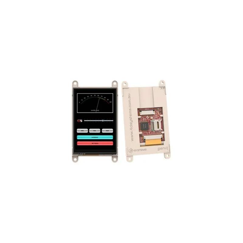 4D Systems Gen4 Diablo16 3.5 Inch Resistive Touch Screen Starter Kit , DIABLO16 Processor, 320x480 Resolution SK-gen4-35DT