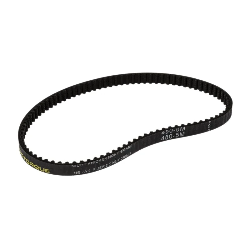 RS PRO HTD Rubber Timing Belt, 90 Teeth, 450 mm Length, 9 mm Width, Pitch 5 mm, Fibreglass Cord, DIN 7721, ISO 13050 175-5213
