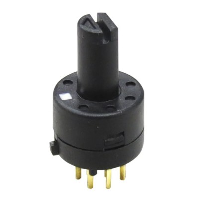 RS PRO RT Rotary Switch 0.5A 48V DC PCB Mount Solder Terminal Nylon 15.1mm x 9.2mm 175-8210