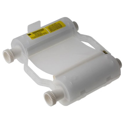 Brady White Label Printer Ribbon, Resin, 60m Length, 110mm Width, Compatible with B30-R6700-WT