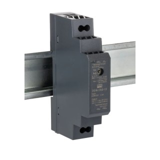Mean Well DC-DC Converter DIN Rail, Input 9–36V DC, Output 12V 1.25A 15W, DDR-15G-12