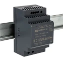 MEAN WELL DDR-60L-12 DC/DC Converter, 24V Output, 18–75V DC Input, DIN Rail, 60W, 12A, Adjustable Output, 85°C Max, 6-Pin