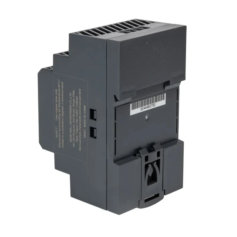 MEAN WELL DDR-60L-12 DC/DC Converter, 24V Output, 18–75V DC Input, DIN Rail, 60W, 12A, Adjustable Output, 85°C Max, 6-Pin