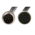 ABB Jokab M12-C334 Series Connecting Cable, 3m Length, For Eden AS-i/Eden DYN, PVC Jacket, 2TLA020056R5100 M12-C334