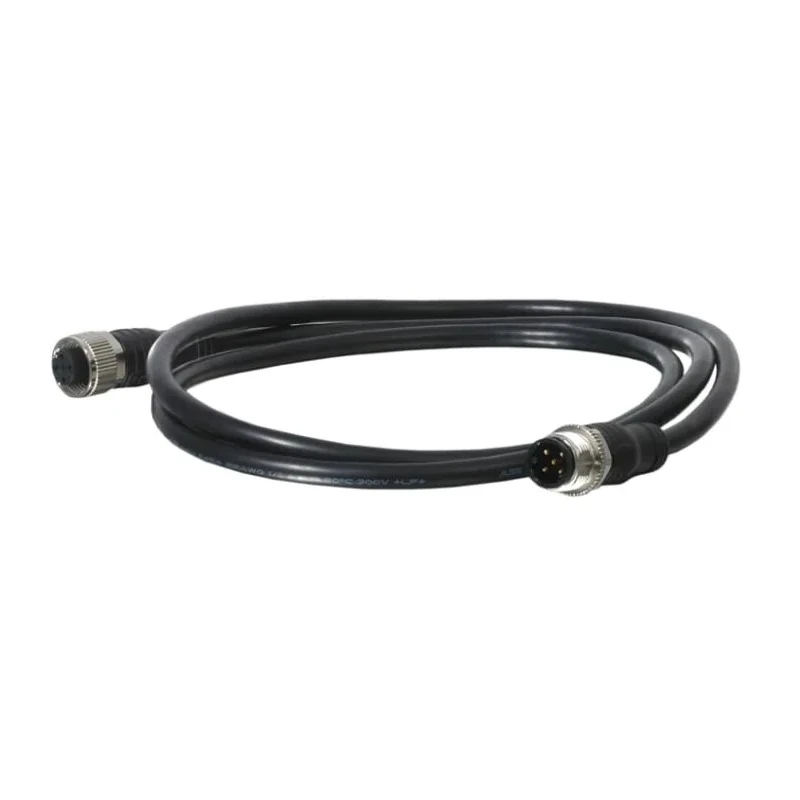 ABB Jokab M12-C334 Series Connecting Cable, 3m Length, For Eden AS-i/Eden DYN, PVC Jacket, 2TLA020056R5100 M12-C334