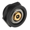 RS PRO Straight Panel Mount Magnetic Connector 2 Way, Solder, IP67, Copper Alloy, Gold Plating, GT193