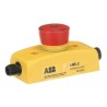 ABB Jokab Turn Release Illuminated Emergency Stop Push Button, Surface Mount, 32.2 mm Cutout, 2 2TLA030051R0200 Smile 12 EA