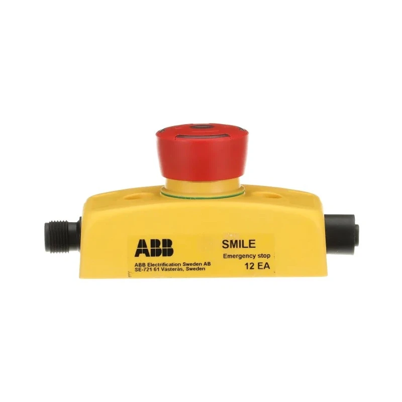 ABB Jokab Turn Release Illuminated Emergency Stop Push Button, Surface Mount, 32.2 mm Cutout, 2 2TLA030051R0200 Smile 12 EA