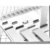 Hirose 0.5 mm Pitch 50 Way Straight Female FPC Connector, Solder, ZIF, Gold Plated, 500mA, 50V AC FH12