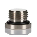 RS PRO G Nitrile Rubber (NBR) Plug Fitting 176-1049, M5–1 in, BSPT/BSPP/Metric/NPTF, Max Pressure 150 bar, Length 11 mm