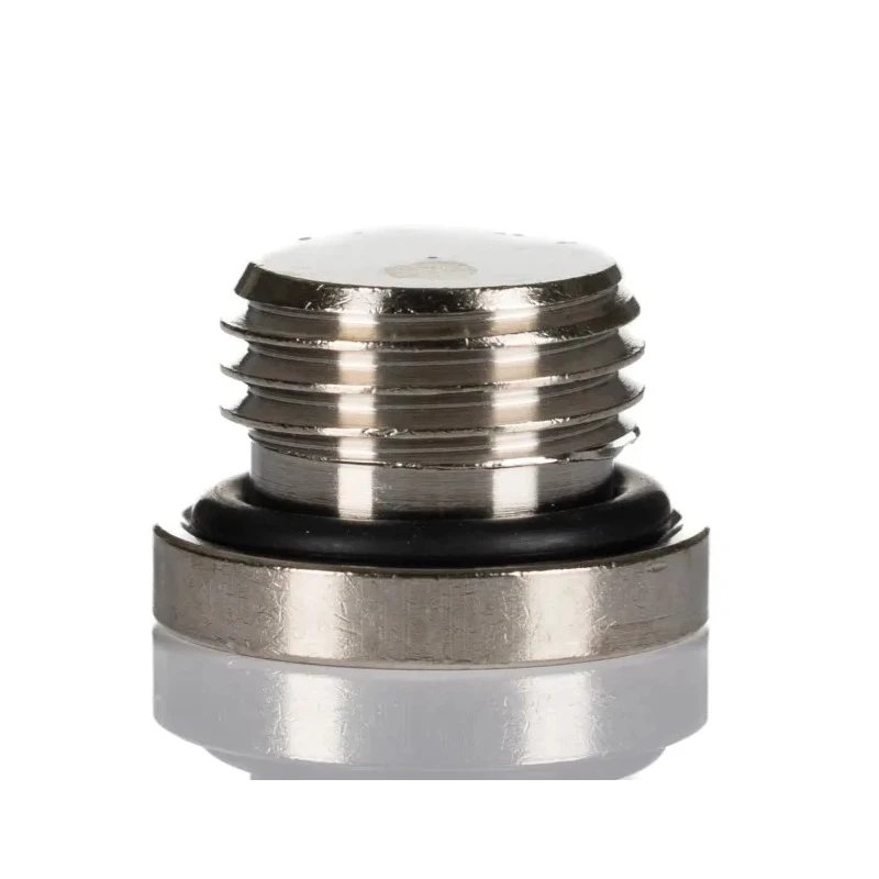RS PRO G Nitrile Rubber (NBR) Plug Fitting 176-1049, M5–1 in, BSPT/BSPP/Metric/NPTF, Max Pressure 150 bar, Length 11 mm