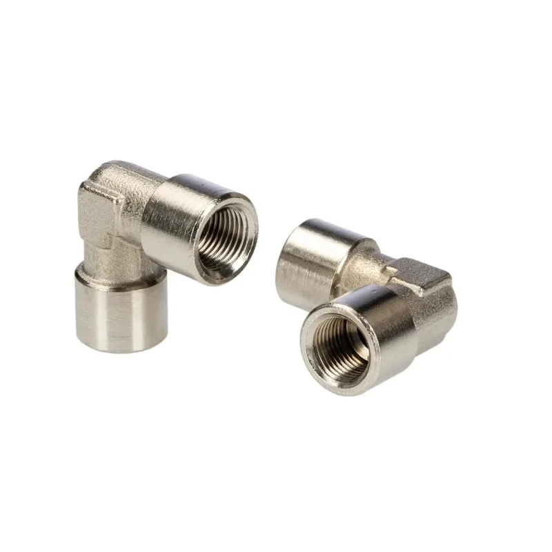 RS PRO Brass 90° Threaded Fitting, Female 1/8 in to Female 1/8 in, 150 Bar Pressure 176-1079