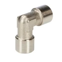 RS PRO Brass 90° Threaded Fitting, Female 1/8 in to Female 1/8 in, 150 Bar Pressure 176-1079