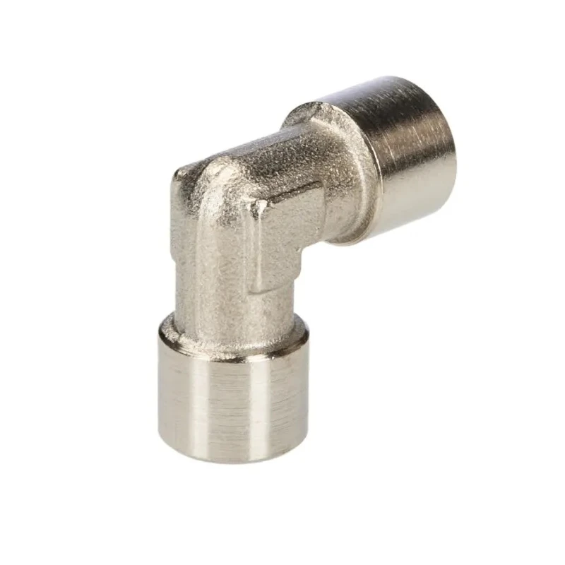 RS PRO Brass 90° Threaded Fitting, Female 1/8 in to Female 1/8 in, 150 Bar Pressure 176-1079