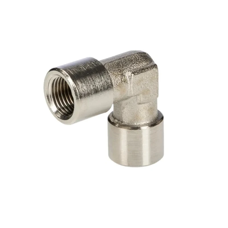 RS PRO Brass 90° Threaded Fitting, Female 1/8 in to Female 1/8 in, 150 Bar Pressure 176-1079