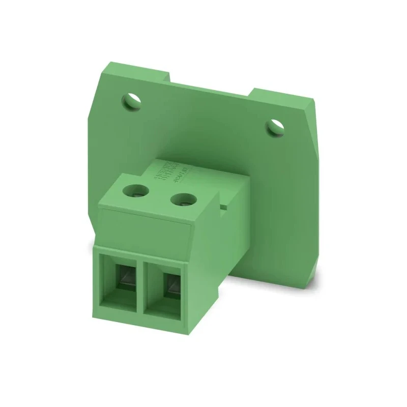 Phoenix Contact Pluggable Terminal Block, 2-Contact, 7.62 mm Pitch, 1 Row, Polyamide Housing, 8A, Green, DFK-PC 1840557