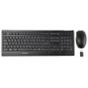 Cherry Wireless Keyboard & Mouse Set QWERTY, USB, Optical Mouse, NiMH Battery JD-0410DE-2