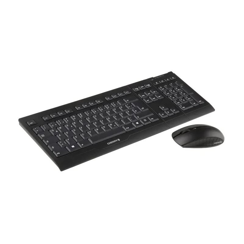 Cherry Wireless Keyboard & Mouse Set QWERTY, USB, Optical Mouse, NiMH Battery JD-0410DE-2