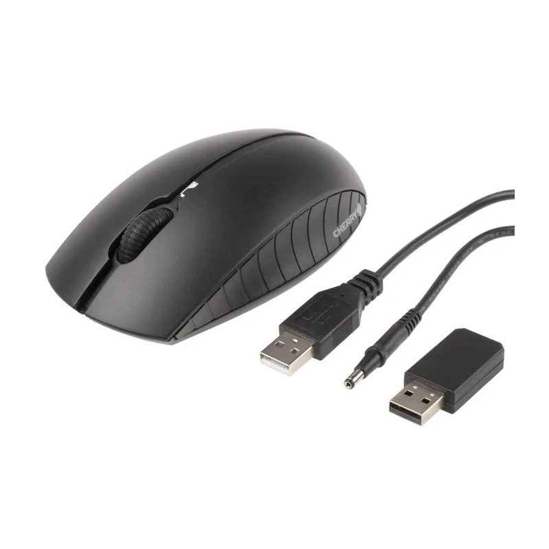 Cherry Wireless Keyboard & Mouse Set QWERTY, USB, Optical Mouse, NiMH Battery JD-0410DE-2