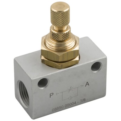 RS PRO Flow Controller Flow Regulator, 10 bar, -20°C to 80°C, 176-1757