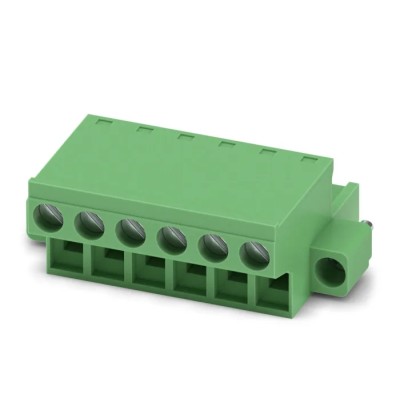 Phoenix Contact FRONT-MSTB 2.5/6-STF-5.08 Series Pluggable Terminal Block, 6-Contact, 5.08 mm Pitch, 320V, Female 1777840