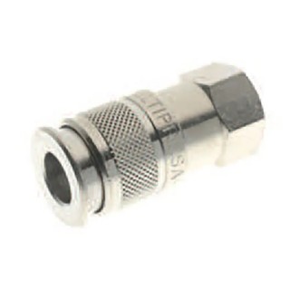 RS PRO Nickel Plated Brass Quick Air Coupling 1/2 in Female BSP 12mm, Maximum Operating Pressure 16 bar, 176-1938