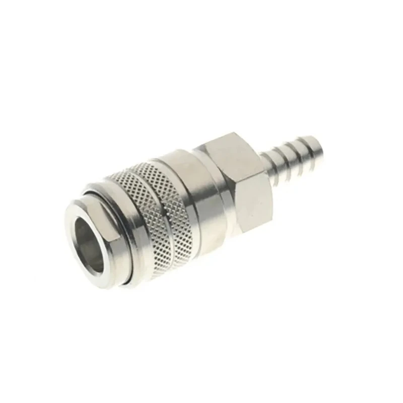 RS PRO Nickel Plated Brass Quick Air Coupling Male ISO 228 Class A, Hose Barb 8mm 16 bar 80°C 176-1923