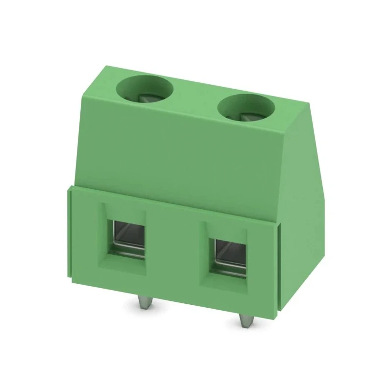 Phoenix Contact Straight Through Hole PCB Terminal Block, 2 Contacts, 7.5 mm Pitch, GMKDS 1.5/2 Series, 17.5A, 630V 1717020