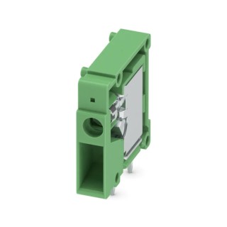 Phoenix Contact FRONT 4-H-6.35 Series Straight Wave Soldering Mount PCB Terminal Block, 1 Contact, 32A, 320V, 6.35mm 1703050