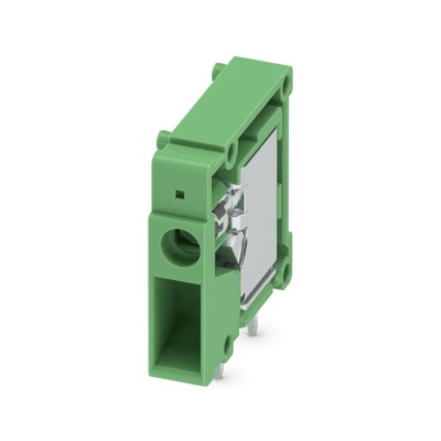 Phoenix Contact FRONT 4-H-6.35 Series Straight Wave Soldering Mount PCB Terminal Block, 1 Contact, 32A, 320V, 6.35mm 1703050
