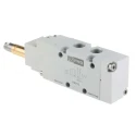 RS PRO Pneumatic Solenoid Valve 5/2 Monostable Solenoid Aluminium Body, G 1/8 in Port, 10 bar, 2W, 01V Series 176-2115