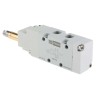 RS PRO Pneumatic Solenoid Valve 5/2 Monostable Solenoid Aluminium Body, G 1/8 in Port, 10 bar, 2W, 01V Series 176-2115